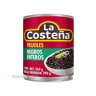 Frijoles Negros Enteros-La Costena-560g (Ganze Schwarze Bohnen)