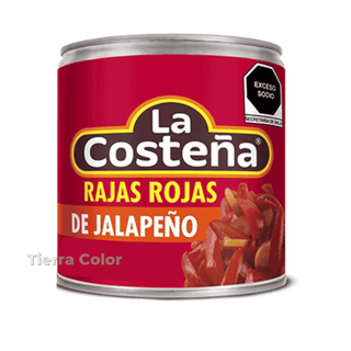 Jalapeños Rojos en Rodajas-La Costena-199g (Rote Jalapeño-Scheiben)