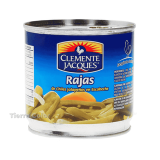 Jalapeños en Rodajas -clemente jacques-220g (Jalapeños in Scheiben)