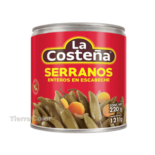 Serranos -La Costena-199g (Mexikanische Jalapeño-Scheiben)