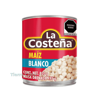 Maíz Blanco para Pozole -La Costena-820g (Mexikanischer Weißer Mais)