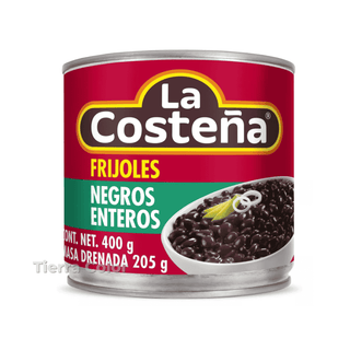 Frijoles Negros Enteros-La Costena-400g (Ganze Schwarze Bohnen)