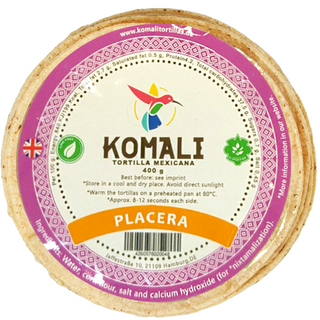 Tortillas Placeras 10cm-Komali-400g  29/03/2025